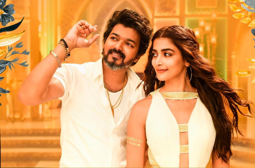 Vijay and Pooja Hegde in a still from Beast. – TWITTER/@sunpictures $!Vijay and Pooja Hegde in a still from Beast. – TWITTER/@sunpictures