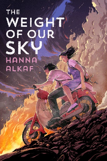 The cover of The Weight of Our Sky - from hannaalkaf.com
