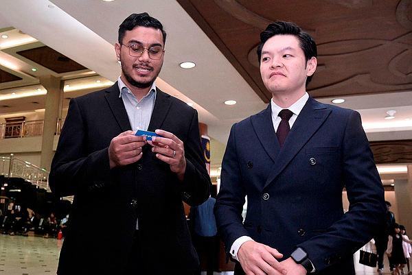 Mohd Khairianwar Jailani (left) and Tan Meng Kheng (right)–Bernamapix