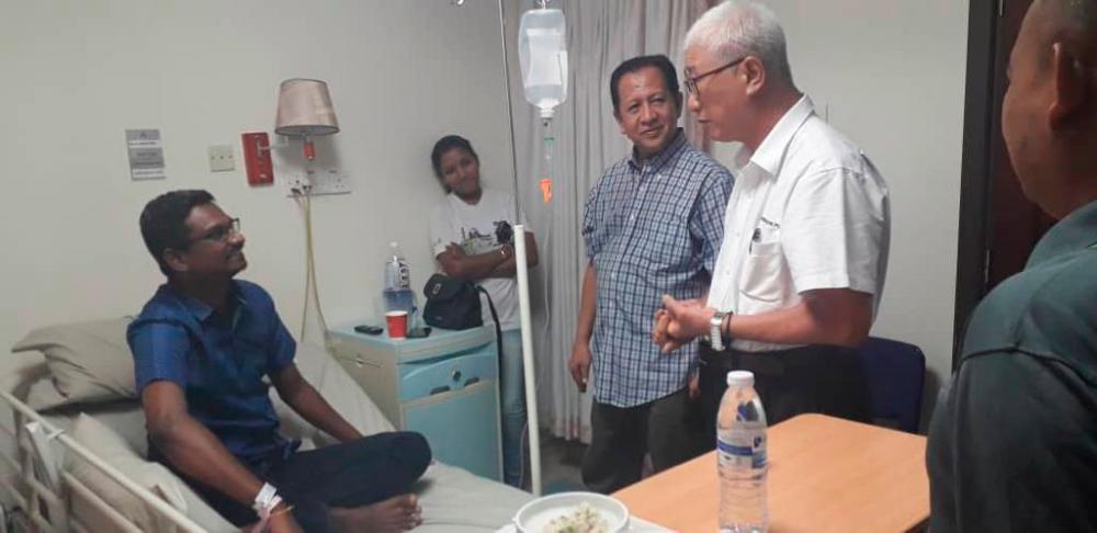 Batu Uban rep recovering from hypertension