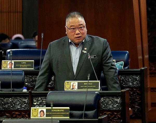 Datuk Seri Tiong King Sing–fotoBernama