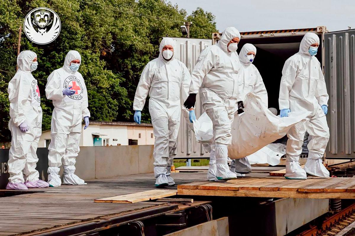 (Photo by Handout / COORDINATION HEADQUARTERS FOR THE TREATMENT OF PRISONERS OF WAR / AFP) /