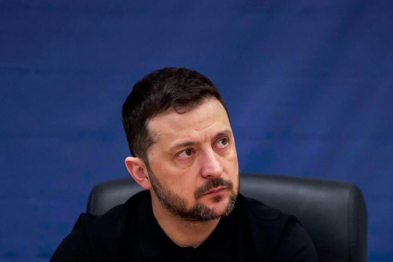 Ukraine's President Volodymyr Zelensky. - AFP PHOTO / HANDOUT / UKRAINIAN PRESIDENTIAL PRESS SERVICE