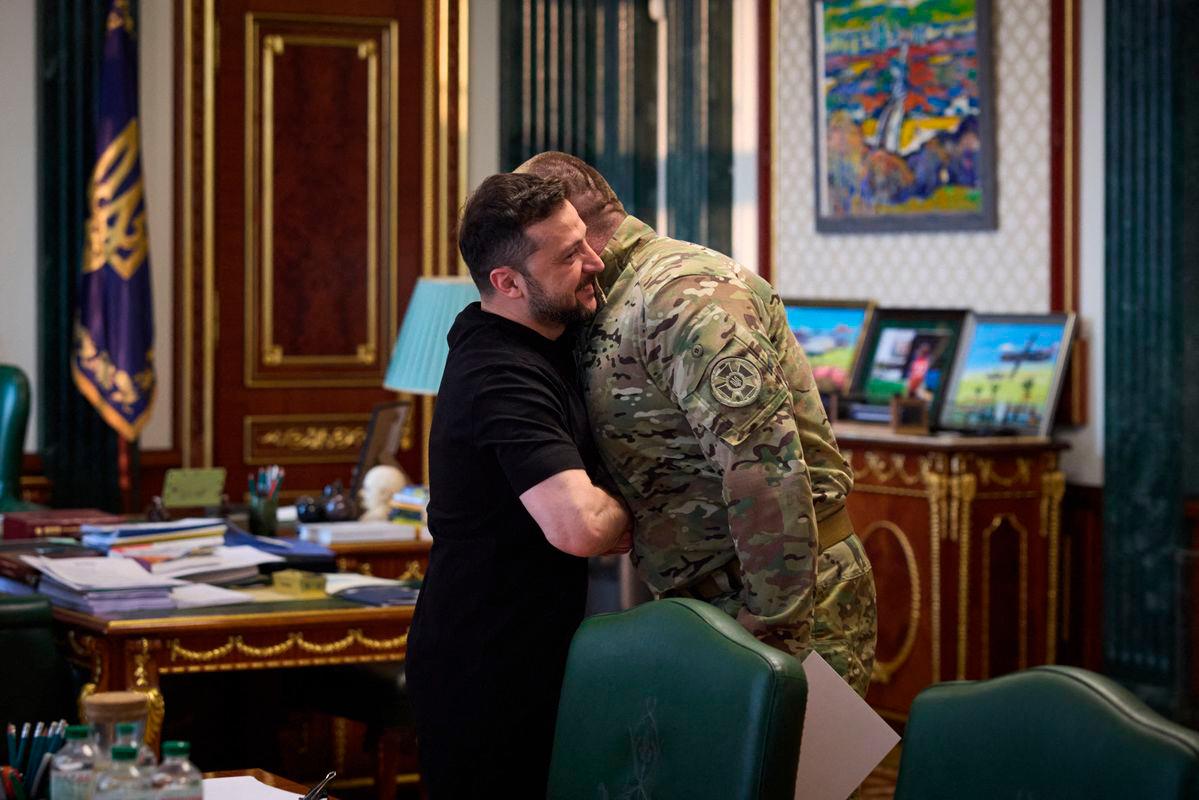 AFP PHOTO / UKRAINIAN PRESIDENTIAL PRESS SERVICE