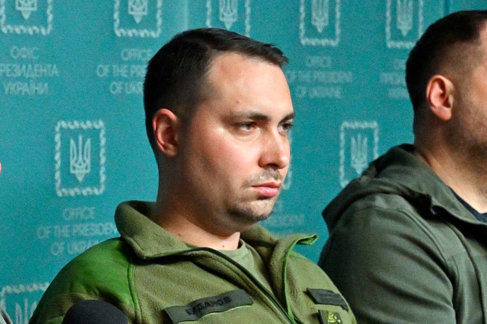 This photo taken on September 22, 2022, shows head of Ukraine’s military intelligence Kyrylo Budanov attending a press conference in Kyiv on September 22, 2022. AFPPIX