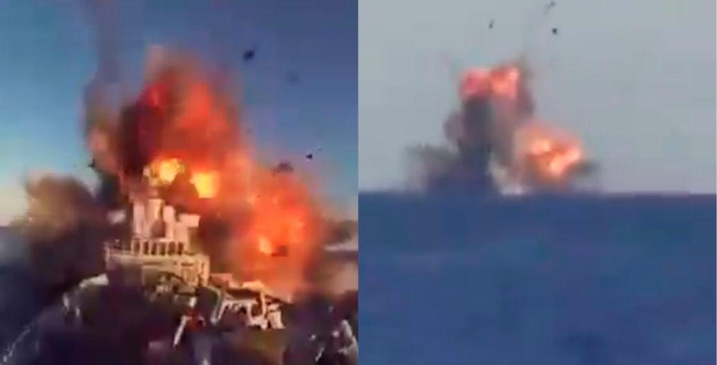 Screenshot of video taken from @Hussin_H5/X