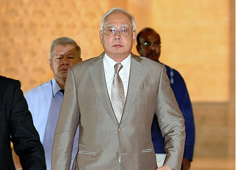 Former premier Datuk Seri Najib Abdul Razak