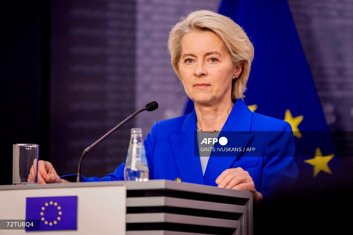 European Commission President Ursula von der Leyen. - Gints Ivuskans / AFP
