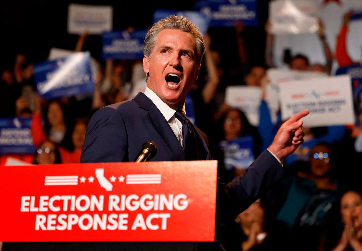California Governor Gavin Newsom. AFPPix