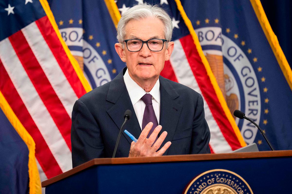 Chair of the US Federal Reserve Jerome Powell speaks during a press conference following the Federal Open Market Committee meeting in Washington, DC, on June 18, 2025. - SAUL LOEB / AFP