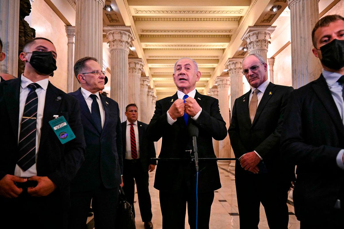 Israeli Prime Minister Benjamin Netanyahu - AFPPix