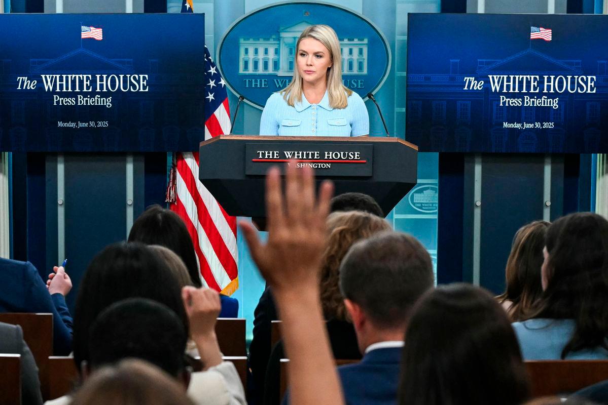 White House Press Secretary Karoline Leavitt - AFPPix