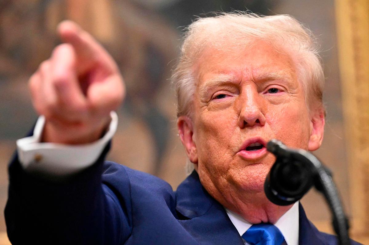 US President Donald Trump. - SAUL LOEB / AFP