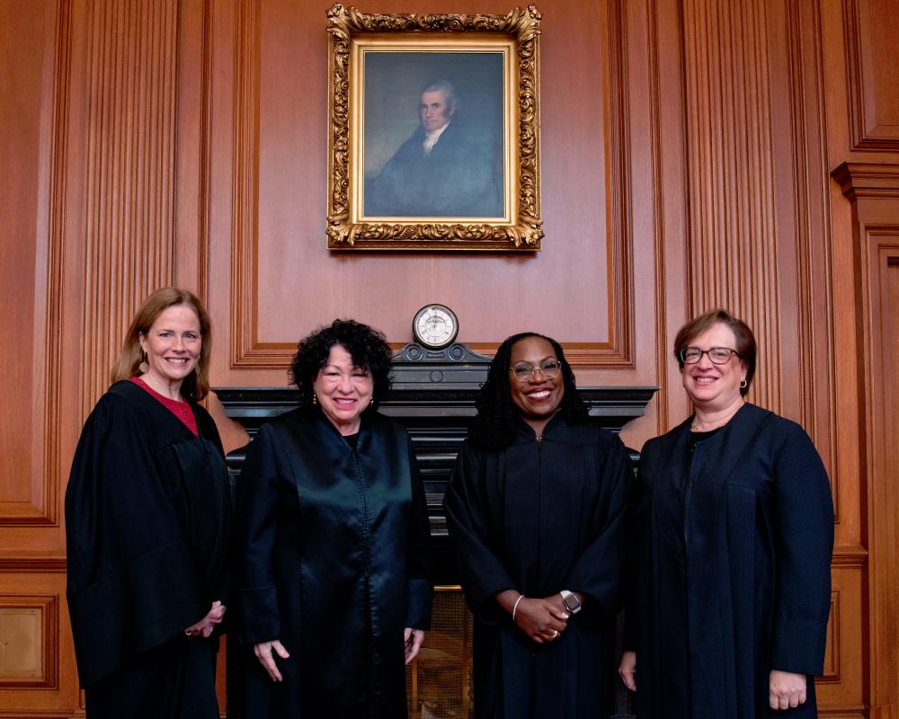 The first Black woman to sit on the US Supreme Court, Ketanji Brown Jackson - AFP