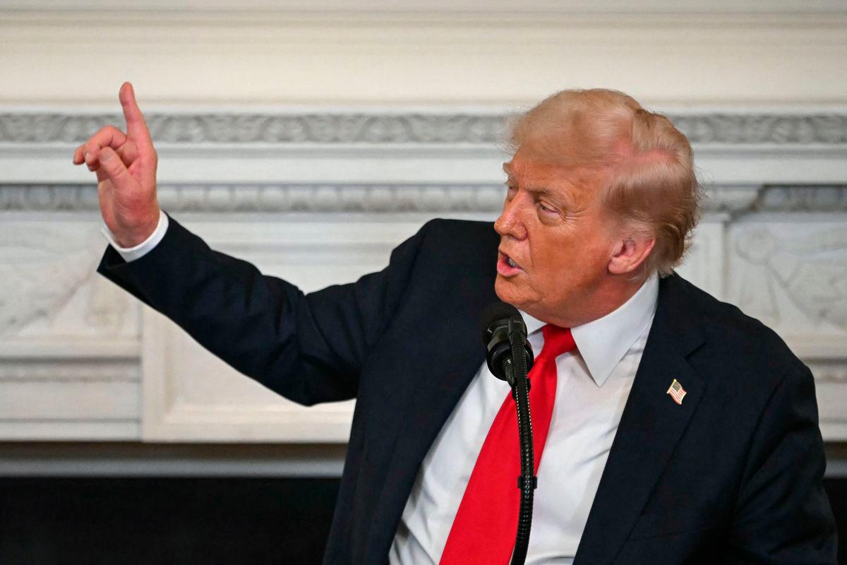 US President Donald Trump - AFPPix