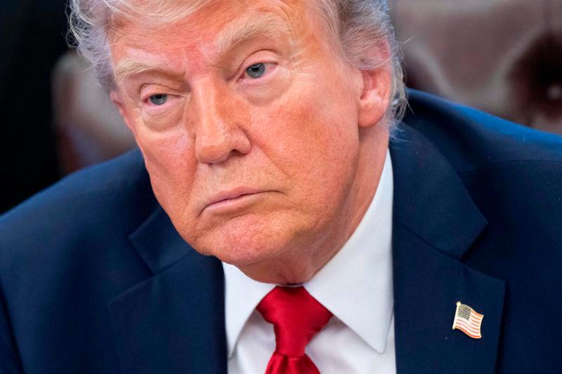 US President Donald Trump speaks to the media after signing executive orders relating to higher education institutions in the Oval Office of the White House in Washington, DC, on April 23, 2025. AFPpix