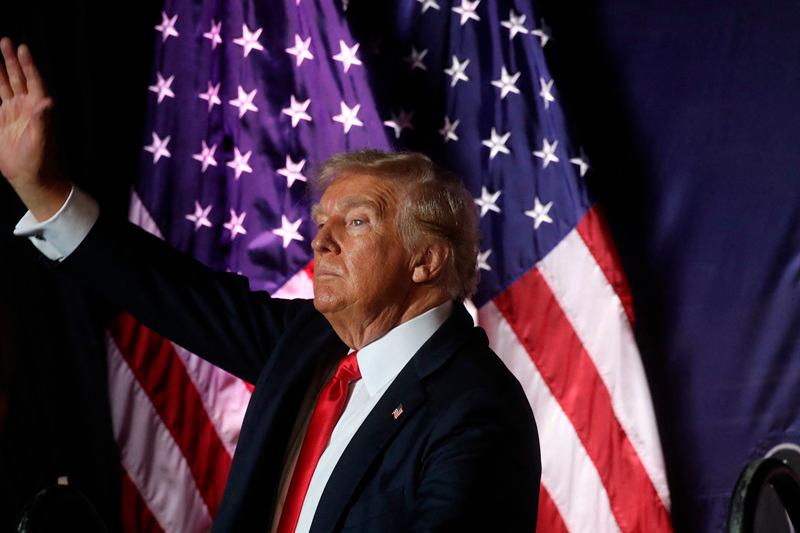 Former President Donald Trump speaks at a campaign appearance on July 31, 2024 in Harrisburg, Pennsylvania. Trump is returning to Pennsylvania for the first time since the assassination attempt on lis life. Polls currently show a close race between him and Vice President Kamala Harris. - Spencer Platt/Getty Images/AFP