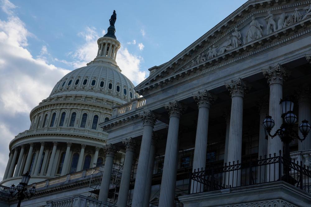 WASHINGTON, DC - SEPTEMBER 27: The U.S. Capitol Building is seen on September 27, 2022 in Washington, DC. Later today the U.S. Senate will hold a procedural vote for legislation to provide short-term government funding. - AFPPIX