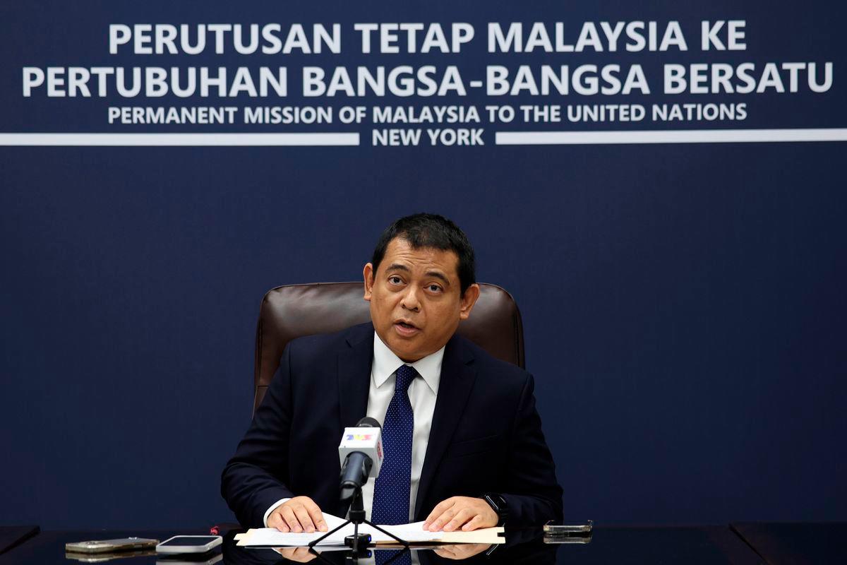 Malaysia’s National Statement at the 80th United Nations General Assembly (UNGA) is expected to highlight the effectiveness of the UN system, stress the need for its reform, and reiterate the country’s unwavering support for Palestine. Malaysia’s Permanent Representative to the UN, Datuk Dr Ahmad Faisal Muhamad, said the national statement will be delivered by Foreign Minister Datuk Seri Mohamad Hasan during the High-Level General Debate on Saturday at 5 pm local time (5 am Malaysian time). - BERNAMA