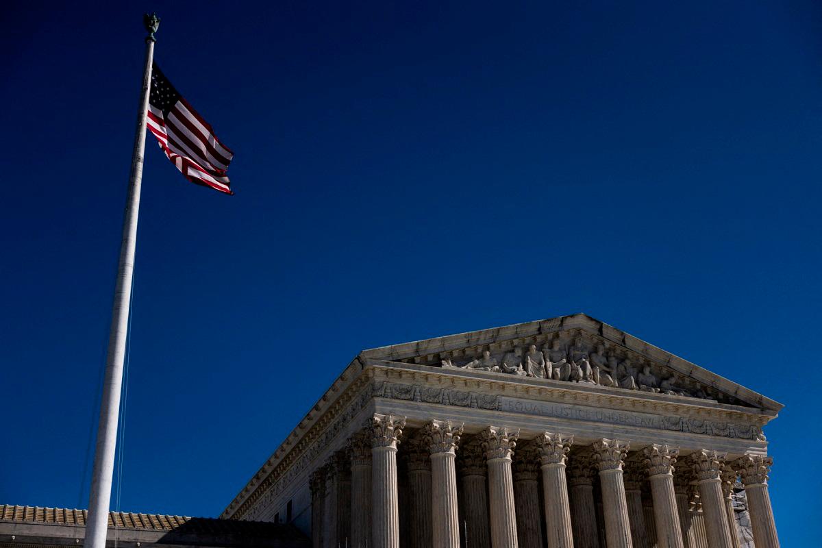 The US Supreme Court is seen in Washington.- Tierney L CROSS / AFP