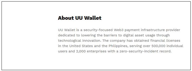 $!UU Wallet Secures U.S. MSB License, Embarking on a New Chapter of Global Compliance with Security at Its Core