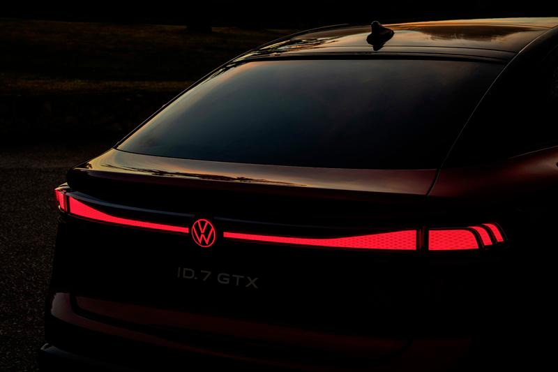 The all-electric Volkswagen ID.7 GTX