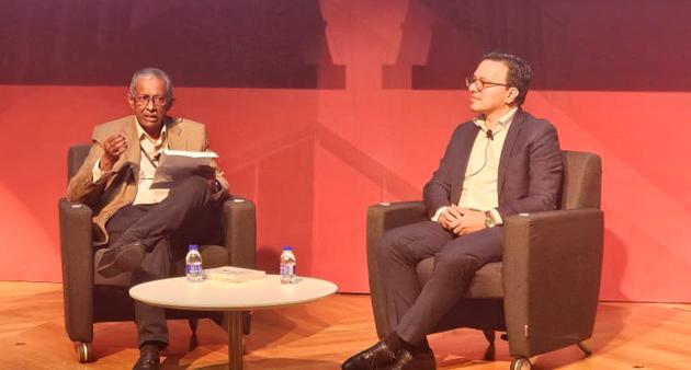 Vanhaecke (right) at the MBAN Summit 2025 today.