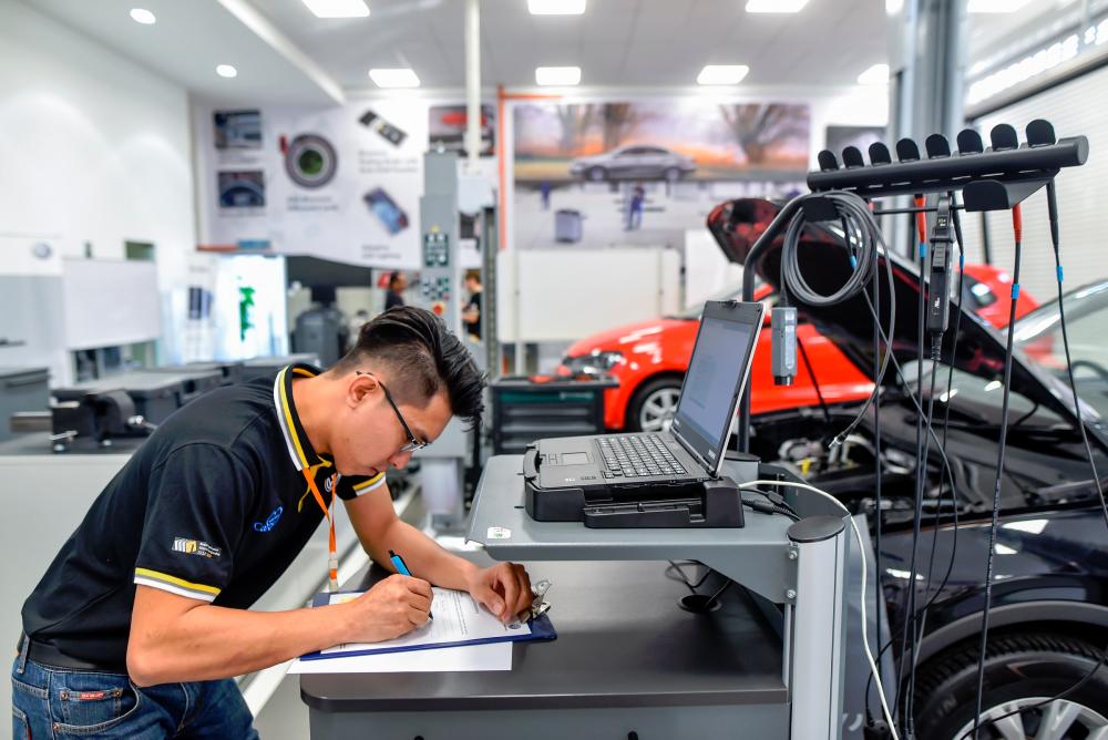 $!Vehicle diagnostics.