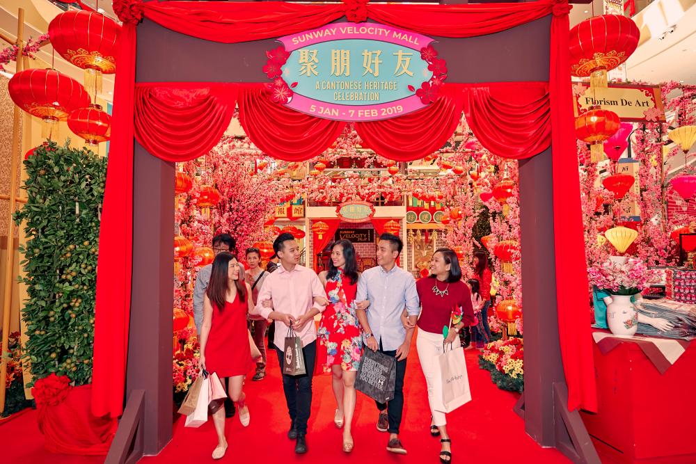 Experience the essence of the Lunar New Year at Sunway Velocity Mall.