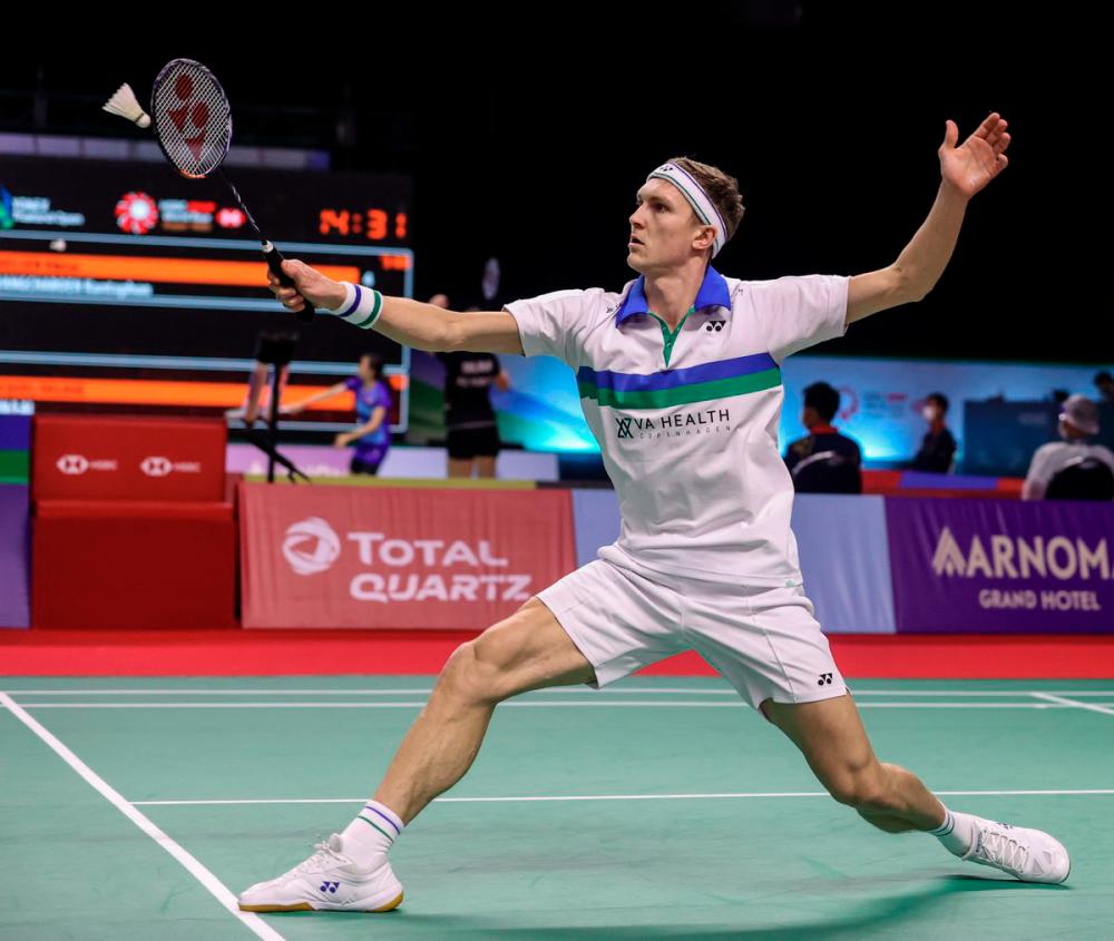 Axelsen tests positive for Covid-19
