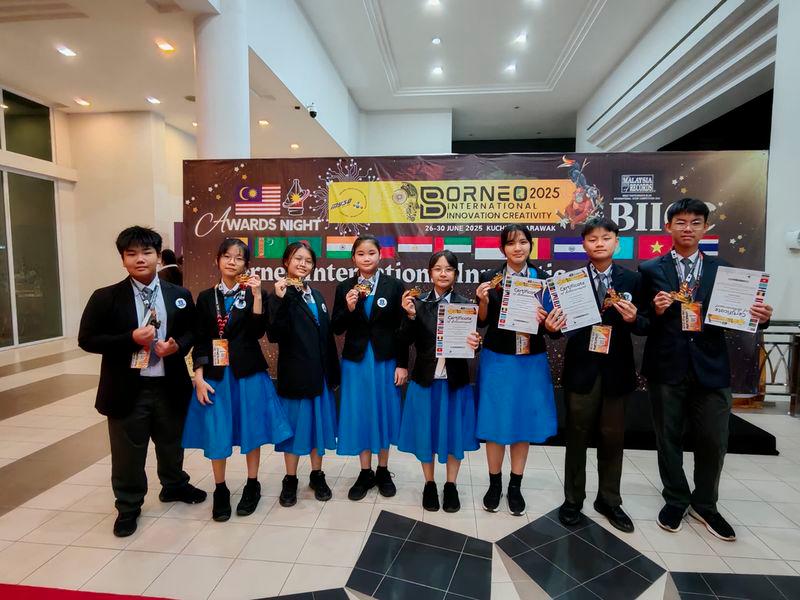 Sandakan school triumphs at 2025 international and creativity competition $!Sandakan school triumphs at 2025 international and creativity competition