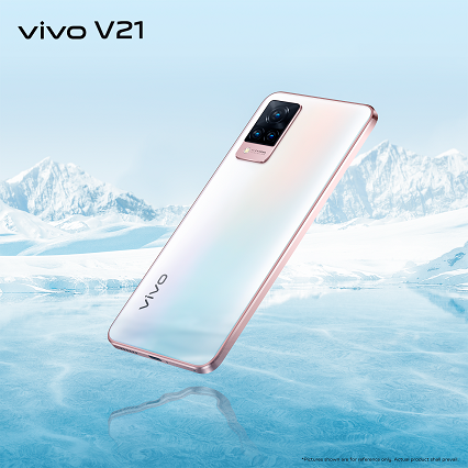 vivo V21 Arctic White Special Edition $!vivo V21 Arctic White Special Edition