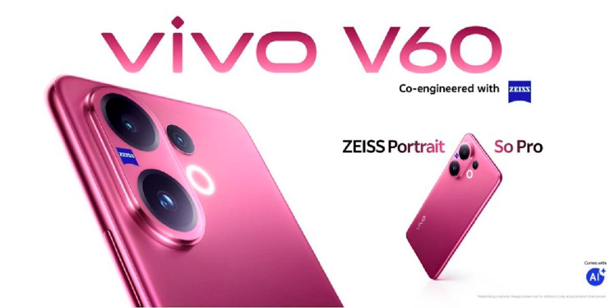 Vivo V60 Malaysia: 10x ZEISS zoom camera phone from RM1,999
