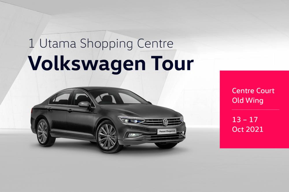 VW Tour at mall offers discount, test drive