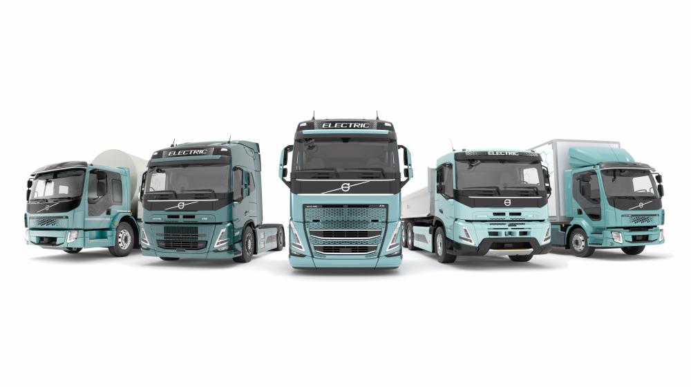 $!Volvo Trucks’ electric range for Europe.