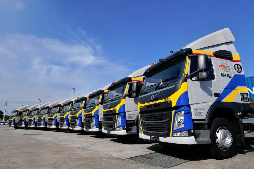 Volvo lorries delivered to forwarding company $!Volvo lorries delivered to forwarding company