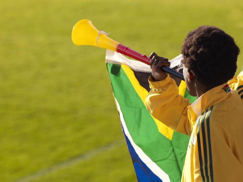 South Africans have rediscovered the vuvuzela as an instrument of gratitude.