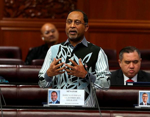 Datuk Seri Dr Zambry Abdul Kadir–fotoBernama