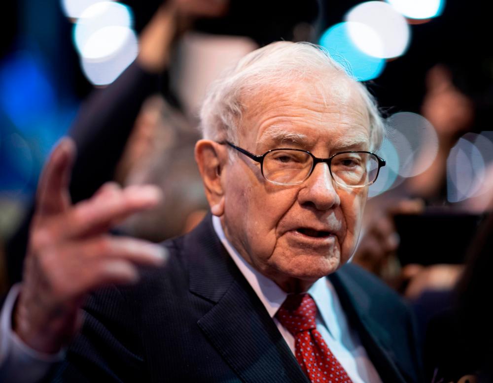 Buffett turns 90 on Aug 30. – AFPPIX