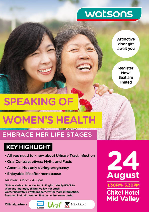 Watsons organises public forum on women’s health