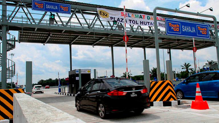The Teluk Intan toll plaza of the West Coast Expressway on June 2, 2019.