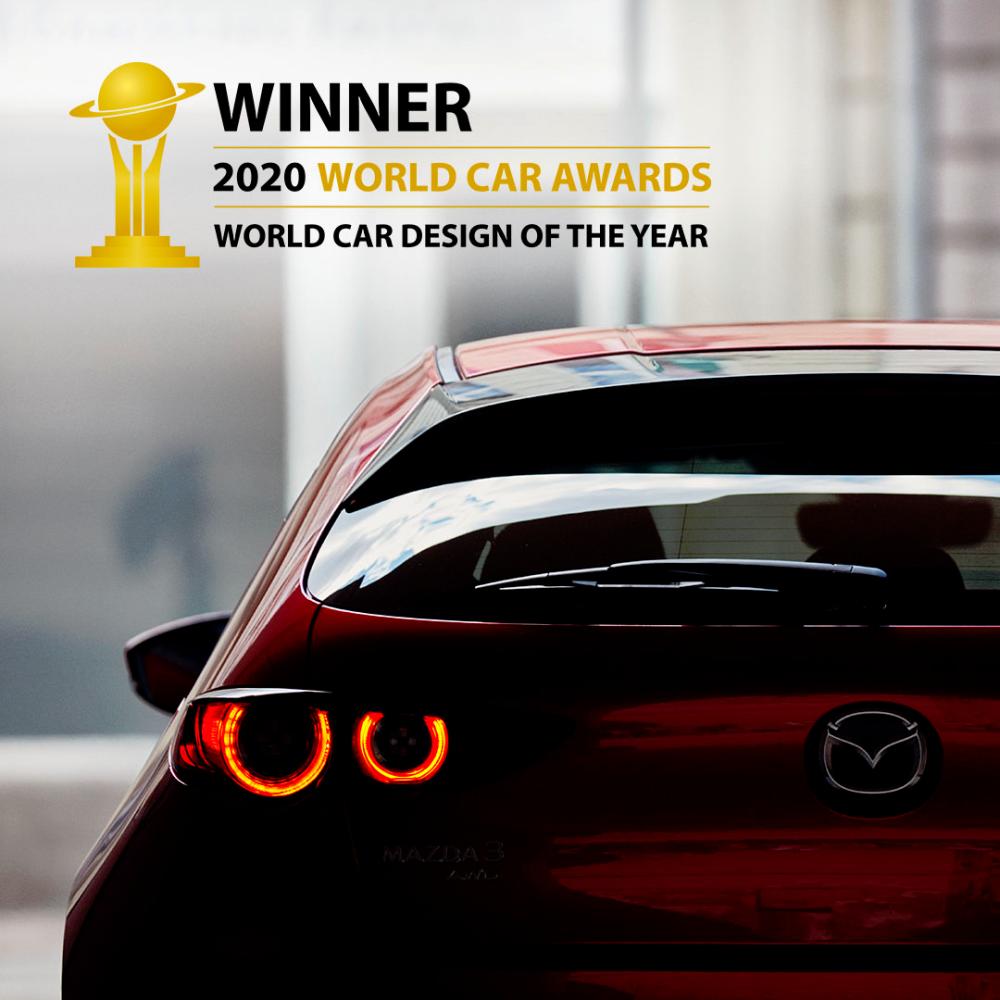 Mazda3 wins 2020 World Car Design of the Year award $!Mazda3 wins 2020 World Car Design of the Year award