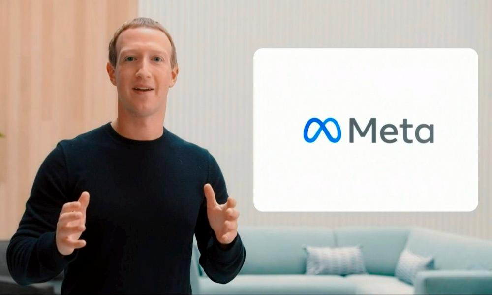 Zuckerberg announced last month the company's name was changed to Meta to represent a future beyond just its troubled social network. – AFPpix