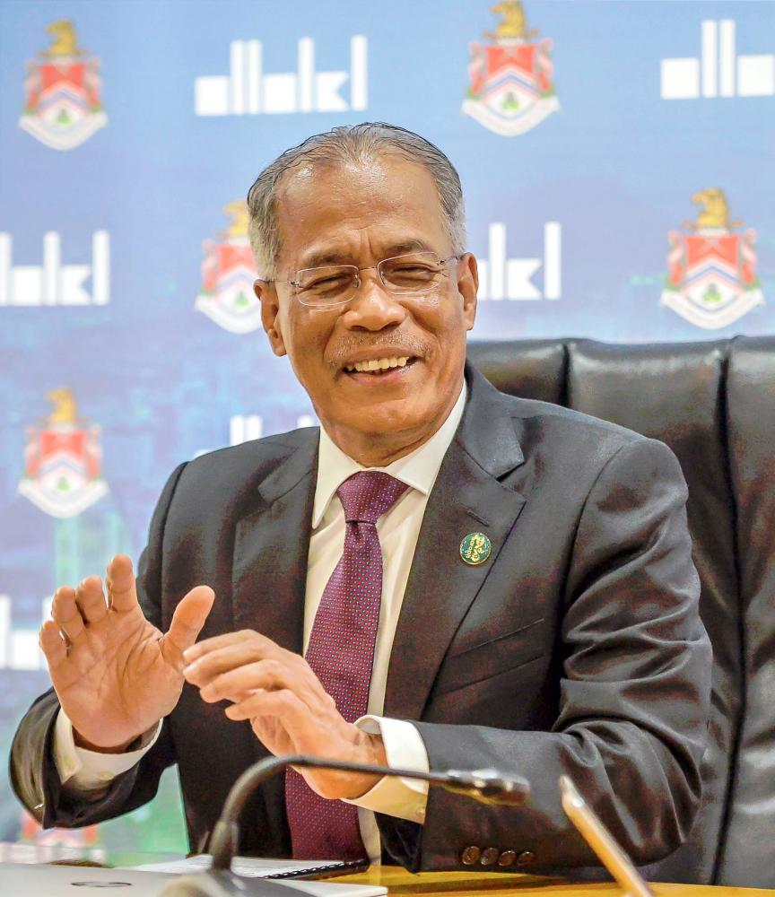 Mahadi said under his administration, Kuala Lumpur City Hall installed solar panels and energy-efficient equipment in buildings that it owned. – ADIB RAWI YAHYA/THESUN