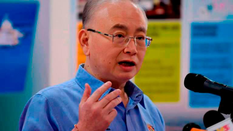 Transport Minister Datuk Seri Dr Wee Ka Siong. — Bernama