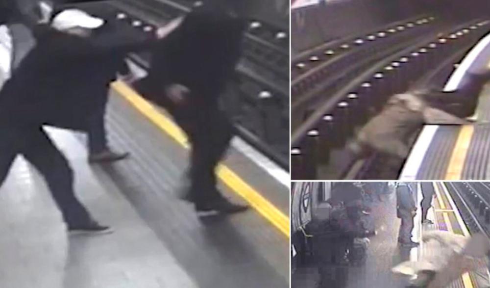 (Video) Man who pushed 91-year-old onto tracks jailed for life