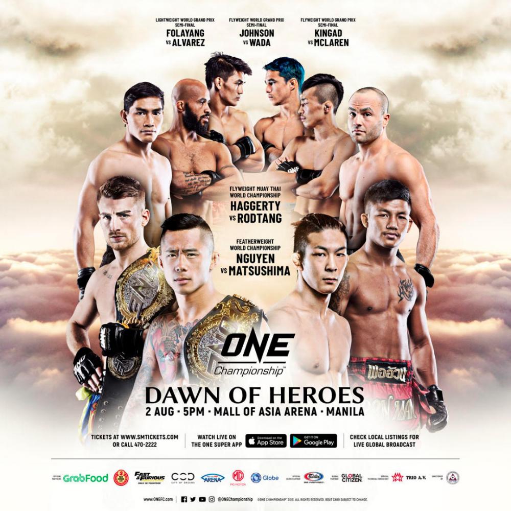 ONE: Alvarez to fight Folayang in Lightweight World Grand Prix