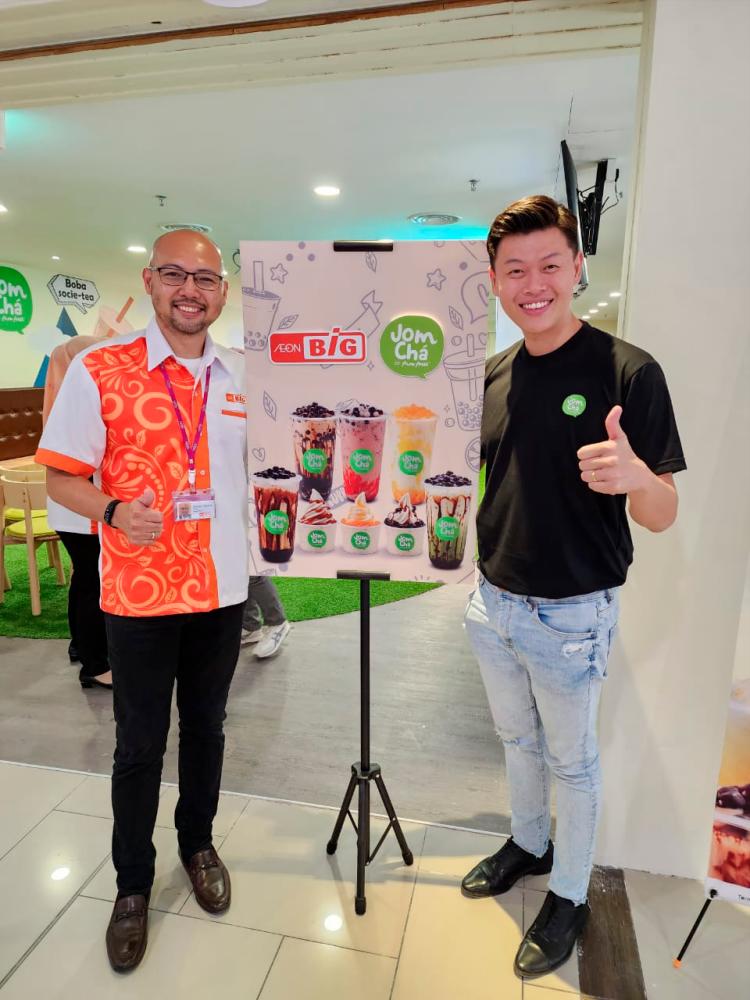 Jom Cha enters strategic agreement for expansion with Aeon Big $!Jom Cha enters strategic agreement for expansion with Aeon Big