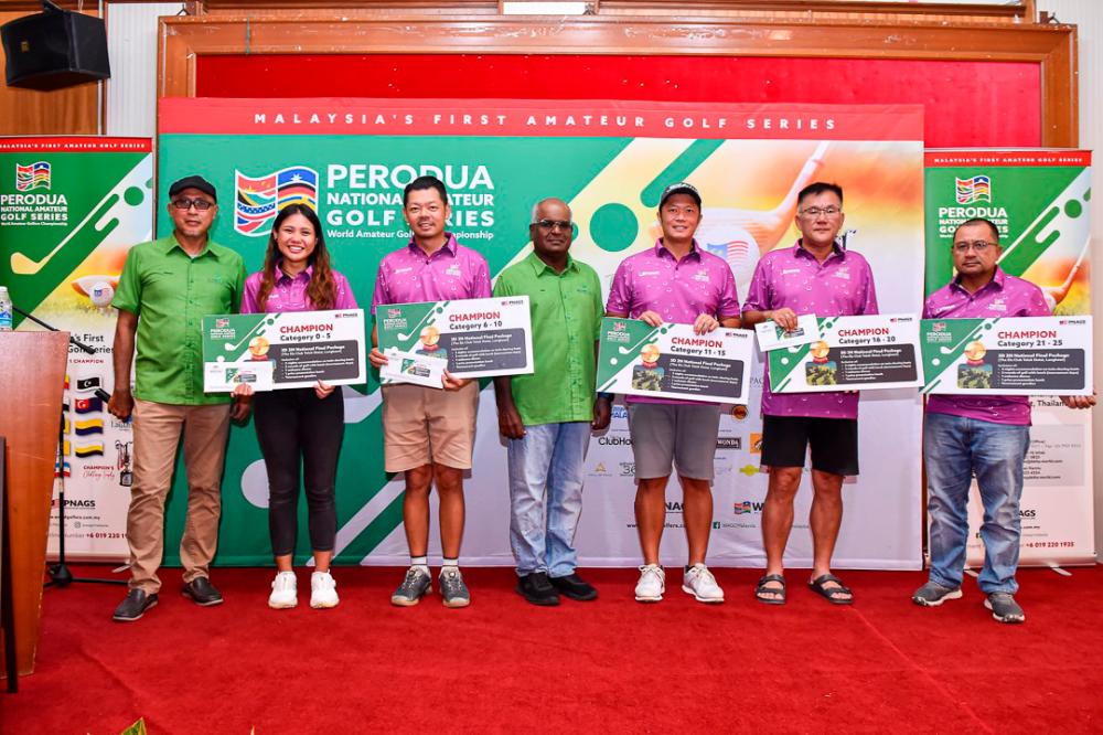 The winners from Penang.