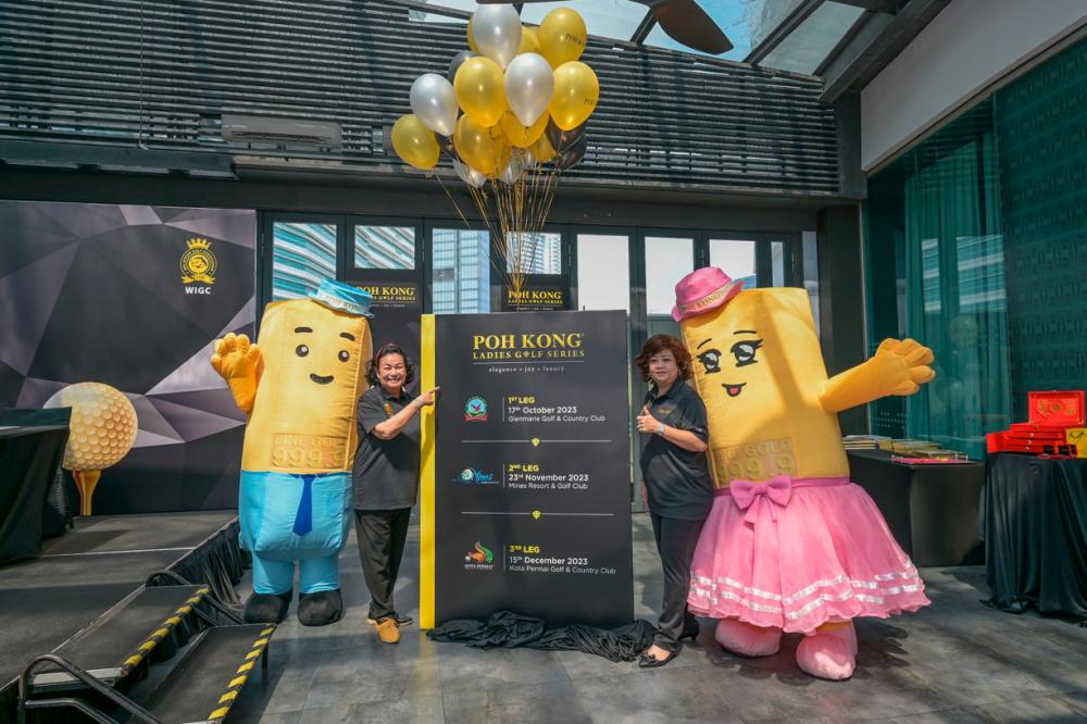 Datuk Gan (left) and Choon at the launch of the series.